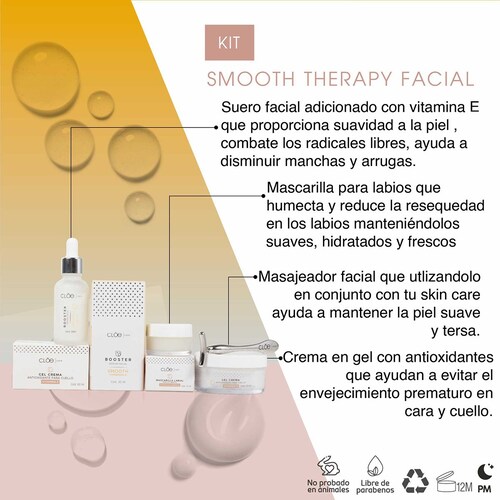 Kit Cloe Care Terapia Facial con Masajeador