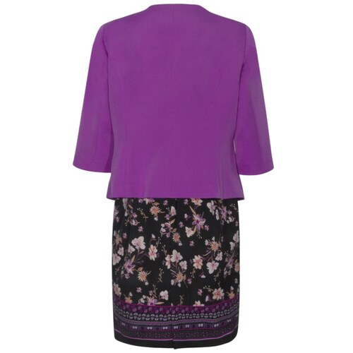 Conjunto 2 Pzas Saco Liso Y Vestido Joce para Mujer