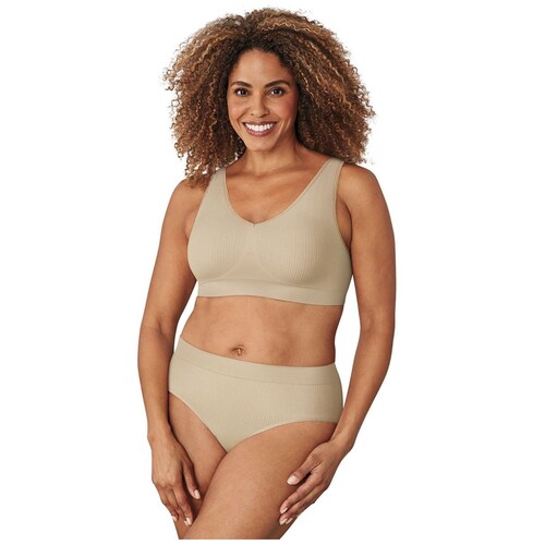 2 Pack Brasier Seamless con Stretch Playtex
