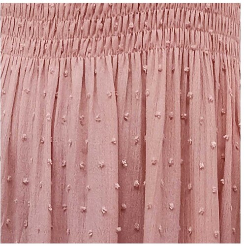 Vestido Largo Liso Dulce Guayaba para Mujer