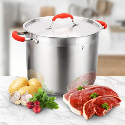 Olla Vaporera Acero Inox Ctapa 13.5 Lt Bogner