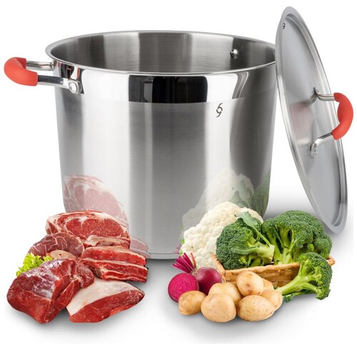 Olla Vaporera Acero Inox Ctapa 16 Lt Bogner