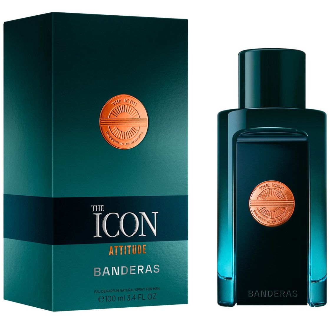 Perfume para Hombre Antonio Banderas The Icon Attitude Eau de Parfum 100Ml