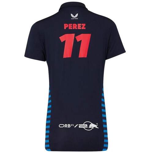 Playera Tipo Polo Redbull Checo Pérez para Mujer