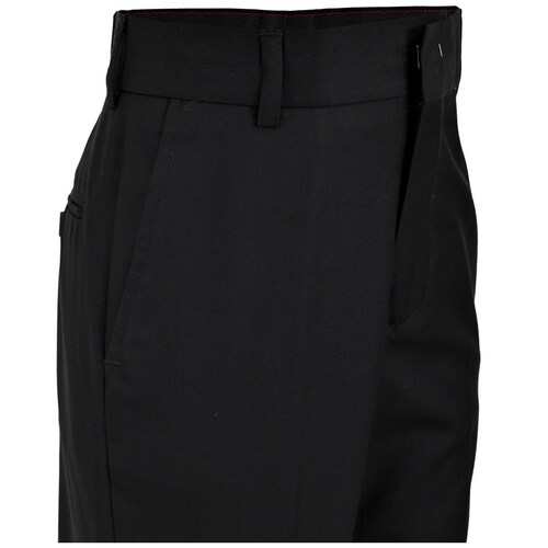 Pantalón para Niño de Vestir Color Liso Negro Oscar Collection