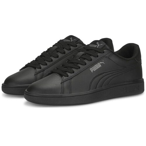 Tenis Puma Smash con Agujeta 22-25 Negro
