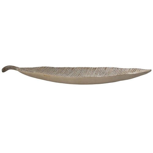 Figura Pluma Oro Vintage Home