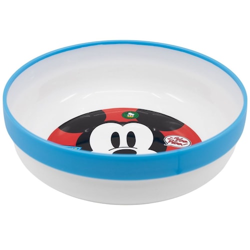 Plato Mickey Mouse Azul