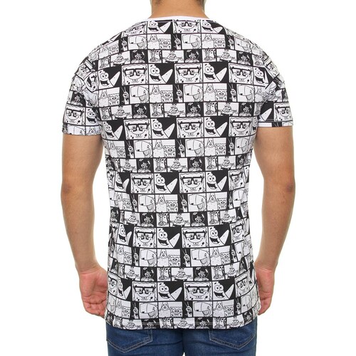 Playera Manga Corta para Hombre Bob Esponja