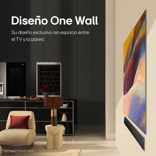 Pantalla LG Oled Evo 77 Pulgadas 4K Smart Tv con Thinq Q Ai Oled77G4Psa