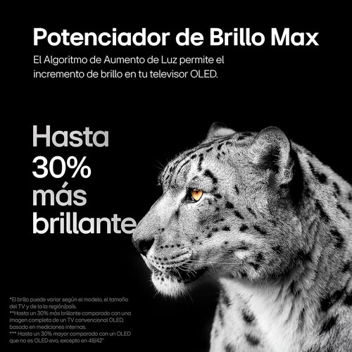 Pantalla LG Oled Evo 55 Pulgadas 4K Smart Tv con Thinq Ai Oled55C4Psa