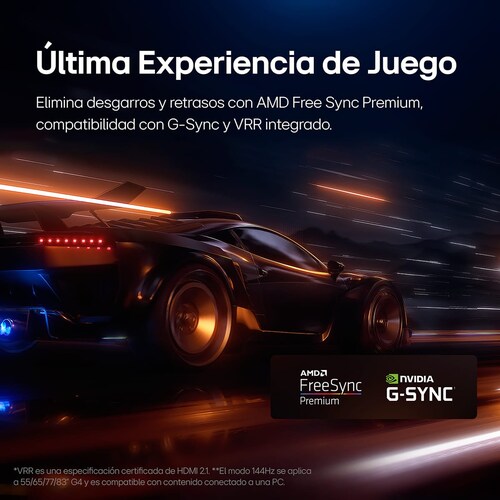 Pantalla LG Oled Evo 48 Pulgadas 4K Smart Tv con Thinq Ai Oled48C4Psa
