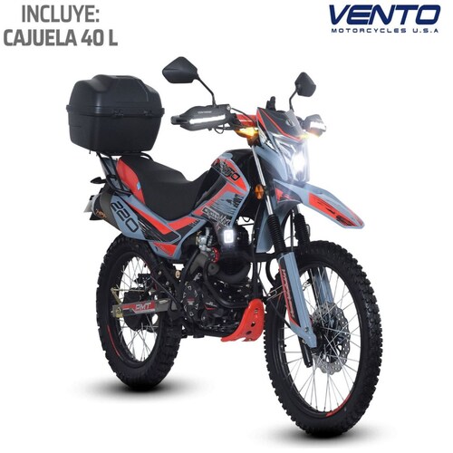 Motocicleta Vento Crossmax 220Cc 2024 Gris
