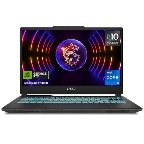 Laptop Gaming Msi Cyborg 15 A13Vf  Nvidia Geforce Rtx 4060 Intel Core I7 16Gb Ram 512Gb Ssd Negro