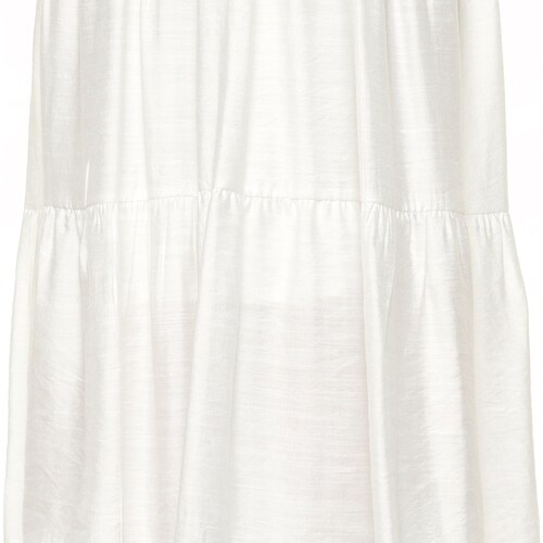 Vestido Largo con Olanes y Smock para Mujer Philosophy Jr Collec