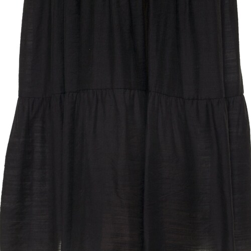 Vestido Largo con Olanes y Smock para Mujer Philosophy Jr Collec