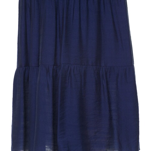 Vestido Largo con Olanes y Smock para Mujer Philosophy Jr Collec