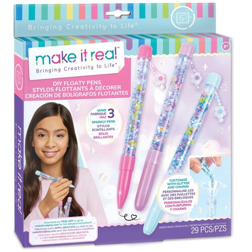 Juego Kit Crea Bolígrafos Personalizado Para Niños Niñas | Jugando y Educando Juego Kit Crea Bolígrafos Personalizado Para Niños Niñas | Jugando y Educando