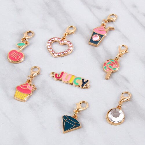 Mini Pulseras Rosas Y Brillantes