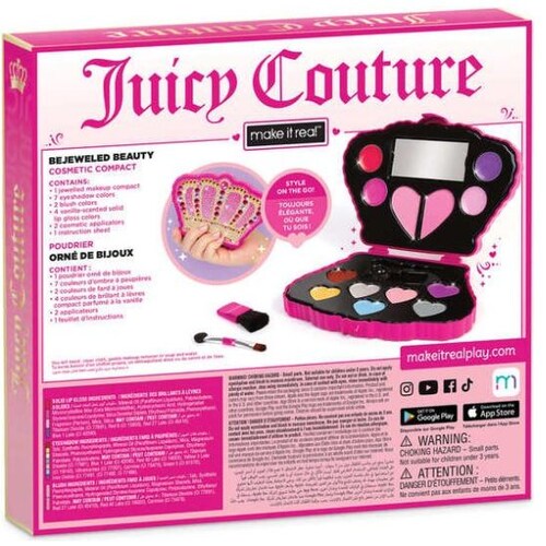 Cajita de Maquillaje Adornada con Joyas