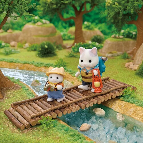 Set de Exploradores, Bebe Gato Latte y Hermano