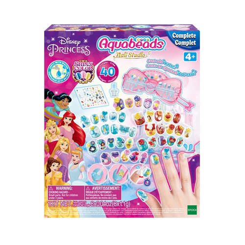 Aquabeads Estudio de Uñas - Princesas Disney