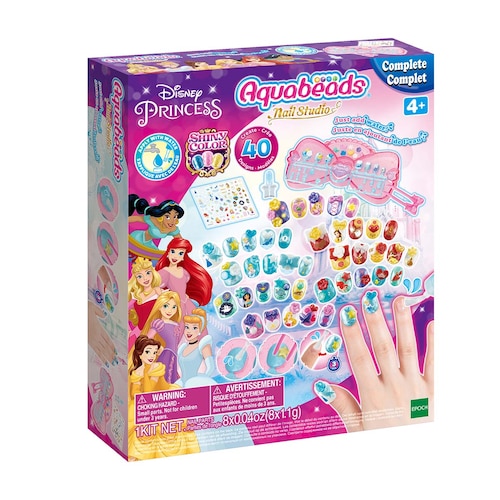 Aquabeads Estudio de Uñas - Princesas Disney