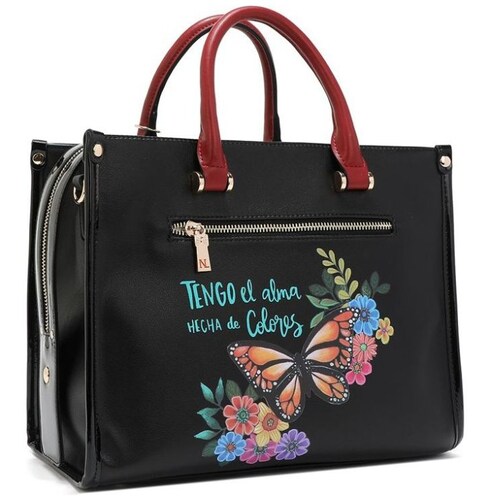 Bolso Alma de Colores Nicole Lee Negro para Mujer