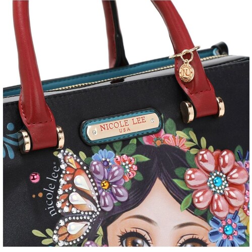 Bolso Alma de Colores Nicole Lee Negro para Mujer