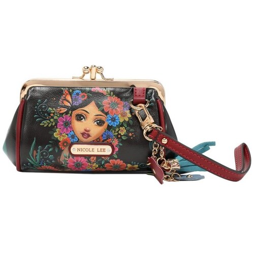 Monedero Alma de Colores Nicole Lee Negro para Mujer