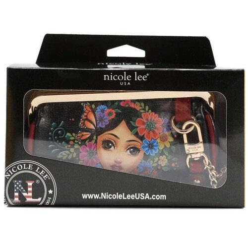 Monedero Alma de Colores Nicole Lee Negro para Mujer