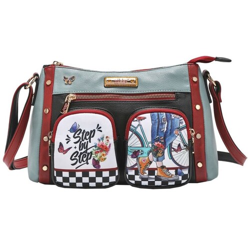 Bolso Step By Step Nikky Negro para Mujer