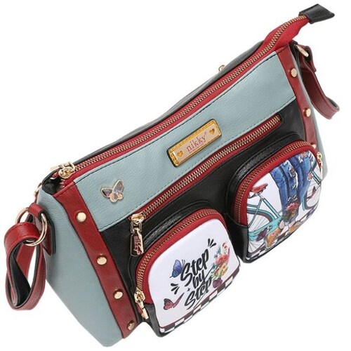 Bolso Step By Step Nikky Negro para Mujer