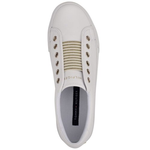 Tenis Casual con Elástico Blanco Tommy Hilfiger