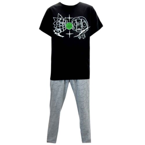 Pijama Estampado Rick And Morty Playera y Pantalón para Hombre