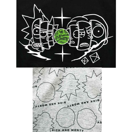 Pijama Estampado Rick And Morty Playera y Pantalón para Hombre
