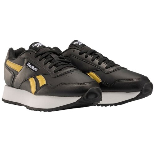 Tenis Reebok Casual Glide Ripple Negro Amarillo