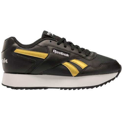 Tenis Reebok Casual Glide Ripple Negro Amarillo