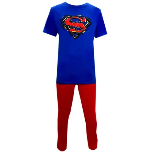 Pijama Estampado Superman Playera y Pantalón para Hombre