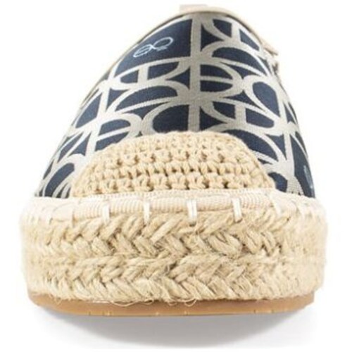 Alpargata Flat con Logo Azul Cloe