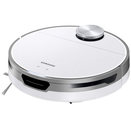 Aspiradora Robot Blanco Jetbot+ con Sensor Lidar Estación de Carga Y Limpieza Samsung