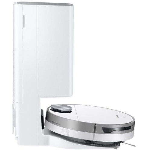 Aspiradora Robot Blanco Jetbot+ con Sensor Lidar Estación de Carga Y Limpieza Samsung