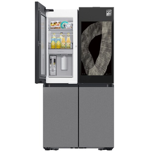 Refrigerador Bespoke Family Hub 29Ft Rf29Db9950Qdem Acero Samsung