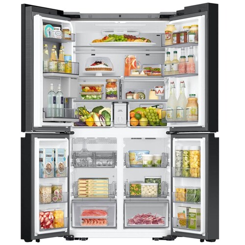 Refrigerador Bespoke Family Hub 29Ft Rf29Db9950Qdem Acero Samsung