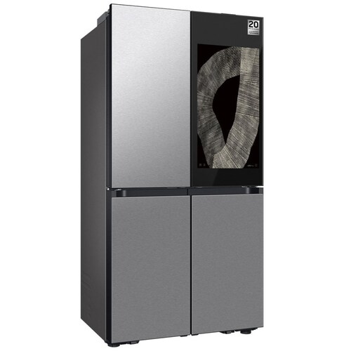 Refrigerador Bespoke Family Hub 23Ft Rf23Db9950Qdem Acero Samsung