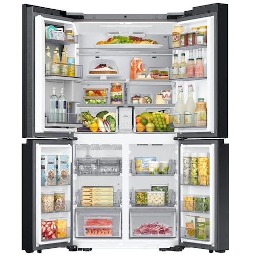 Refrigerador Bespoke Family Hub 23Ft Rf23Db9950Qdem Acero Samsung