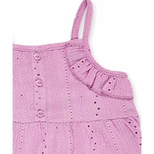 Vestido para Niña Manga Corta Ama. Carnet Voya Nath Kids