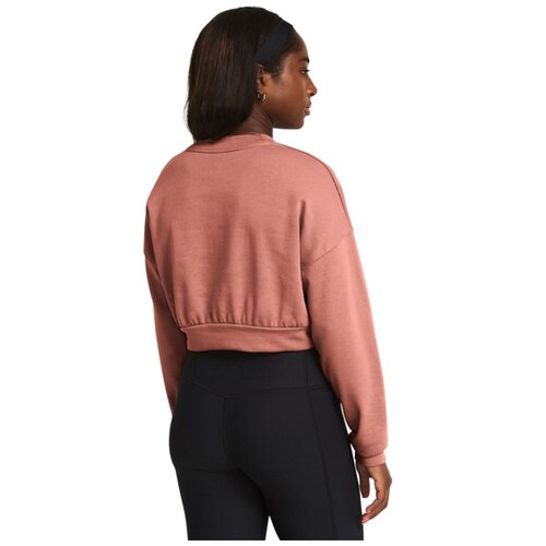 Sudadera Crop Under Armour Diseño Liso para Mujer
