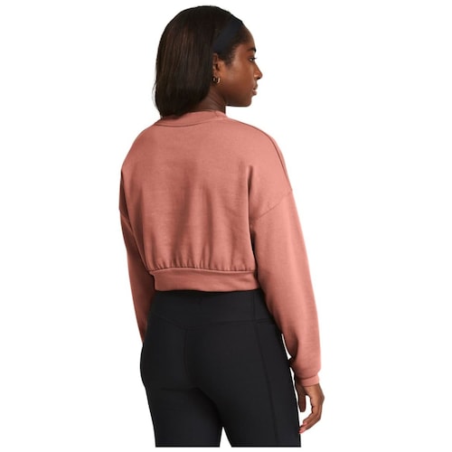 Sudadera Crop Under Armour Diseño Liso para Mujer