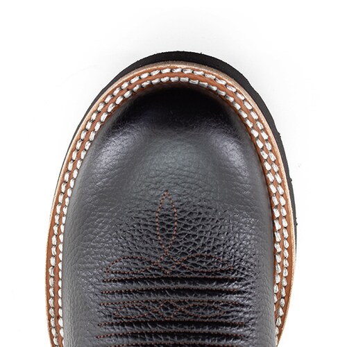 Botas Vaqueras Justin Color Negro para Hombre